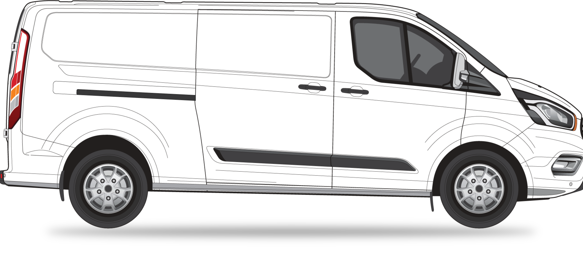 Medium panel van